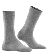 Softmerino Women's Softmerino Wool Sock | Light Grey Melange 47488-3830